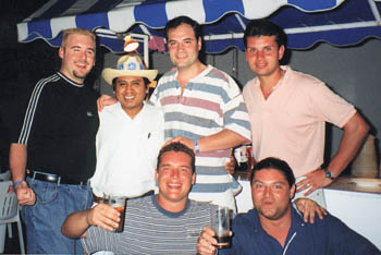 Mike And I in Cancun